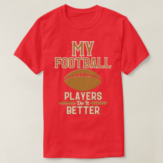 T-shirt Ammo Apparel USA Mes joueurs de football font ça H