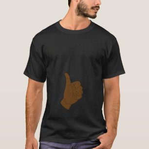 T-shirt Ammo Gun Met Un Pouce dedans