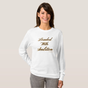 T-shirt AMMO Vêtements USA Chargé W Ambition IIW Longues M