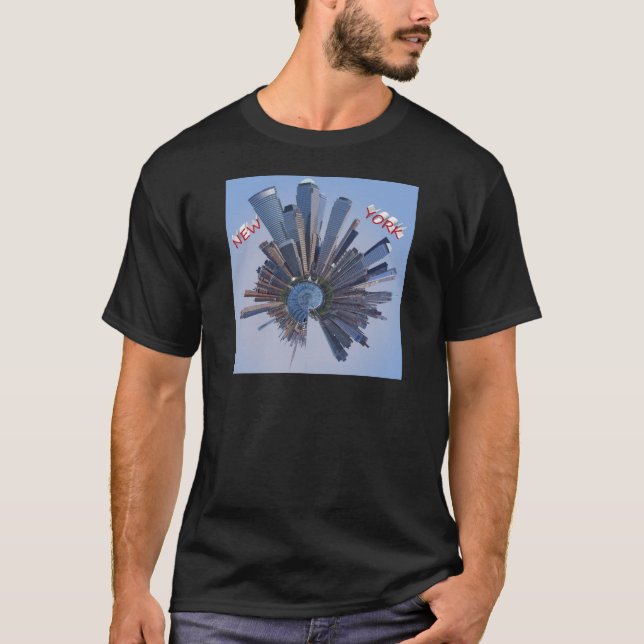 T-shirt ammonite de New York (Devant)
