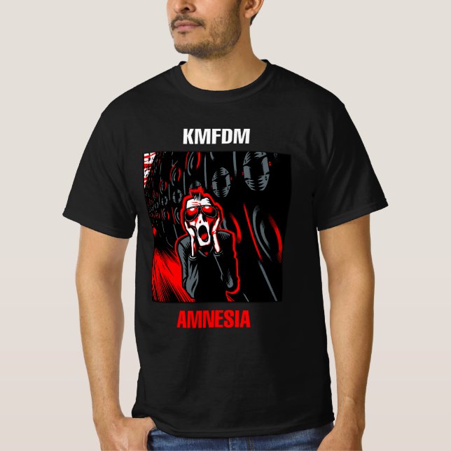 T-shirt Amnésie kmfdm (Devant)