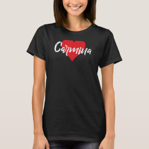 T-shirt Amo A Carmina Primer Nombre Yo Corazón