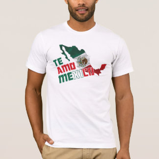 T-shirt AMO de Te Mexique/je t'aime Mexique