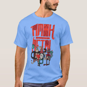 T-shirt Amok et entièrement métallique