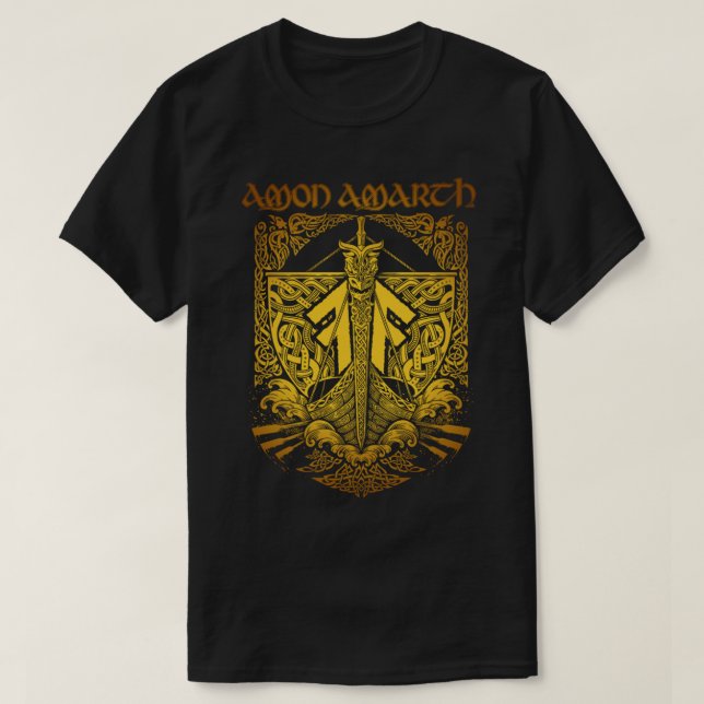 T-shirt Amon Amarth Wr 32 Amon Amarth - Band Best Trend Ho (Design devant)
