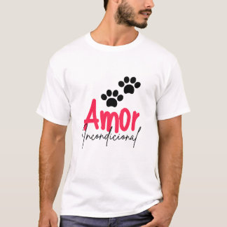 T-shirt Amor por pet