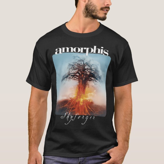 T-shirt Amorphis Skyforger Métal Death Mélodique (Devant)