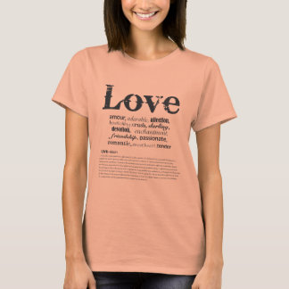 T-shirt Amour