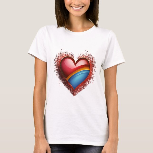 T-shirt amour (Devant)