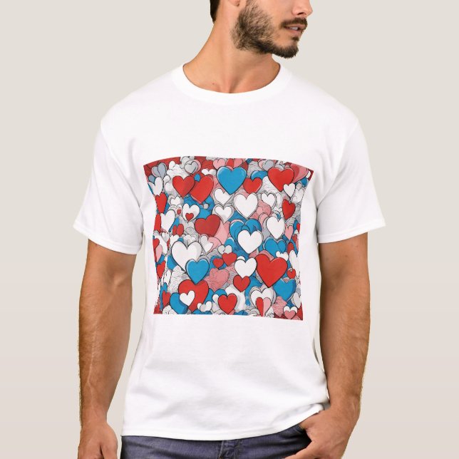 T-shirt amour (Devant)