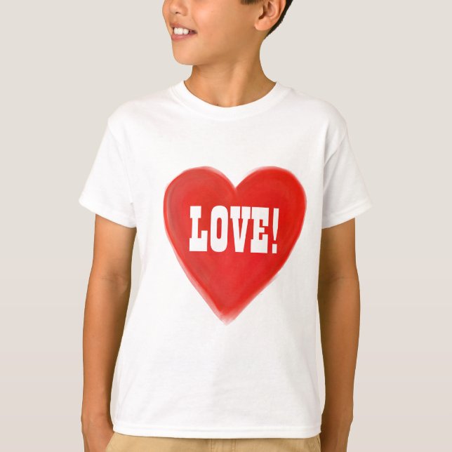 T-SHIRT AMOUR ! (Devant)