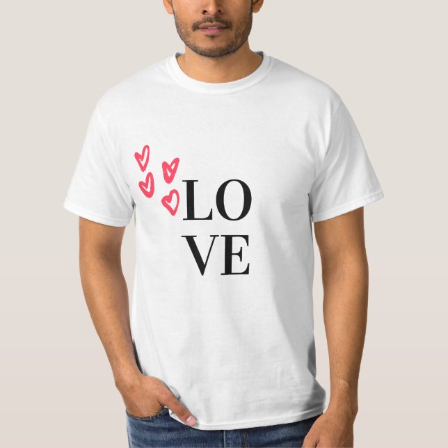 T-shirt Amour (Devant)