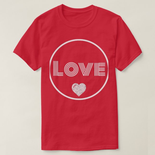 T-shirt Amour (Design devant)