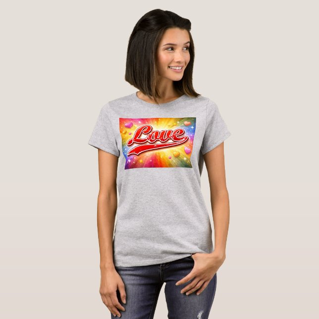 T-SHIRT AMOUR (Devant entier)