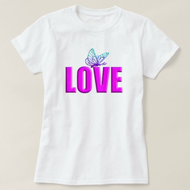 T-shirt Amour (Design devant)