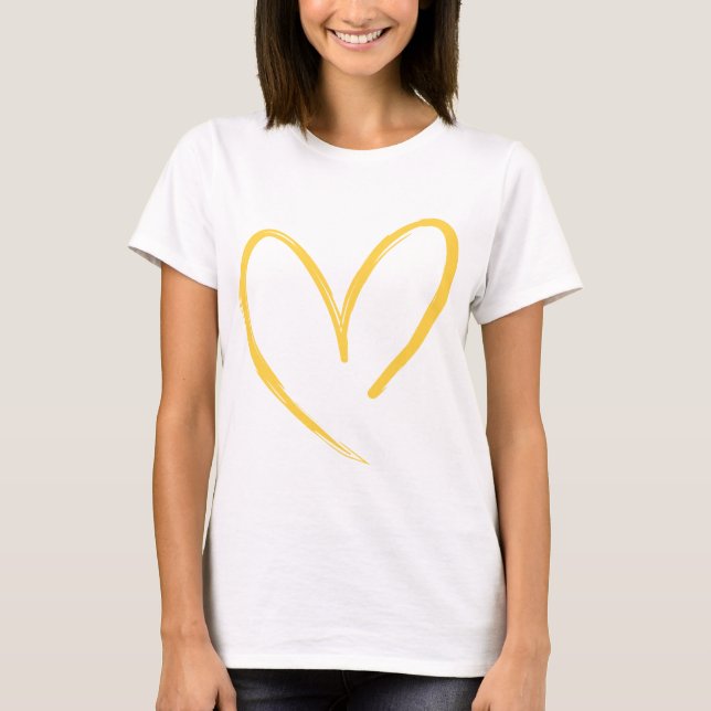 T-shirt amour (Devant)