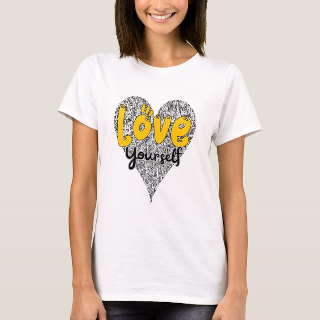 T-shirt amour (Devant)
