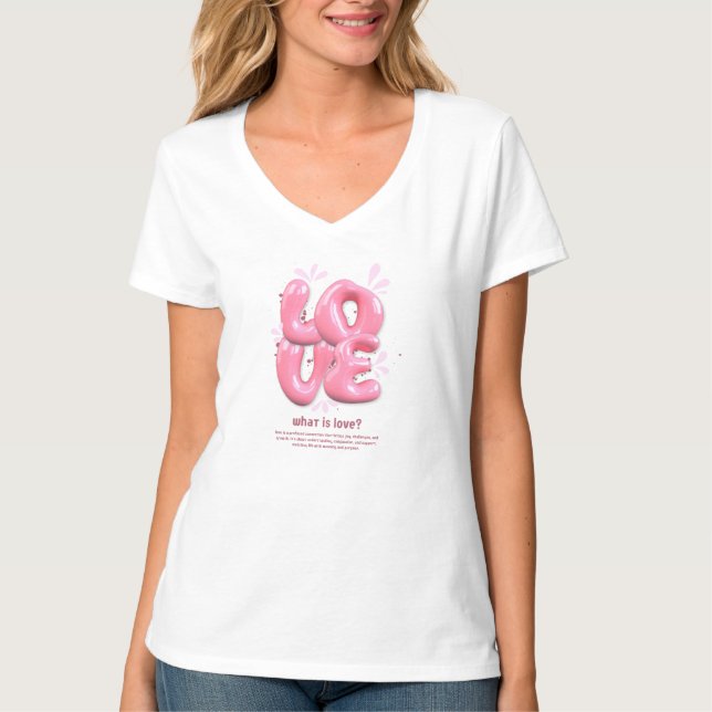 T-shirt amour (Devant)