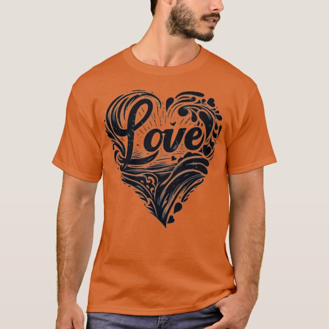 T-SHIRT AMOUR 1 (Devant)