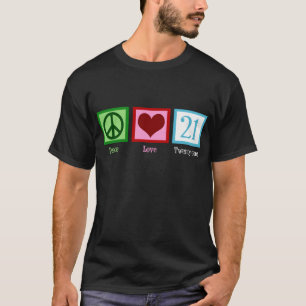 T-shirt Amour 21 de paix