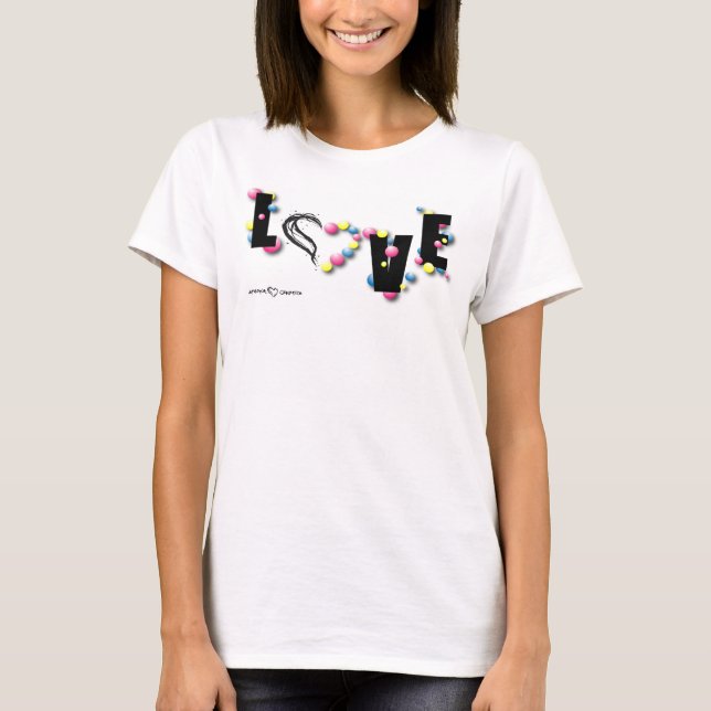T-shirt Amour <3 (Devant)