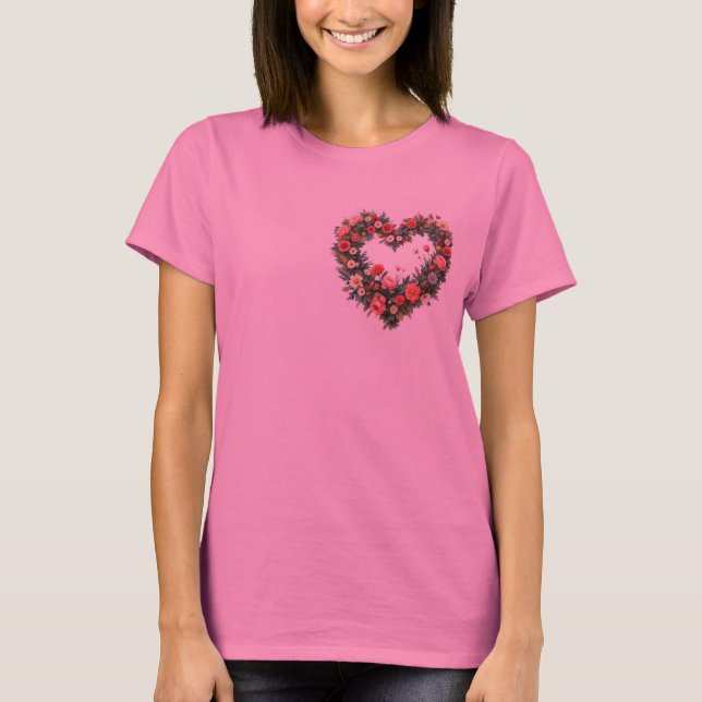T-shirt amour 7777 (Devant)