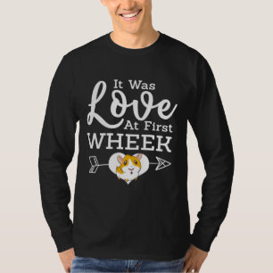 T-shirt Amour À La Première Roue Guinée Pig Cavy Roddent