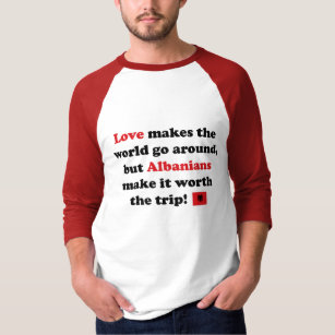 T-shirt Amour albanais