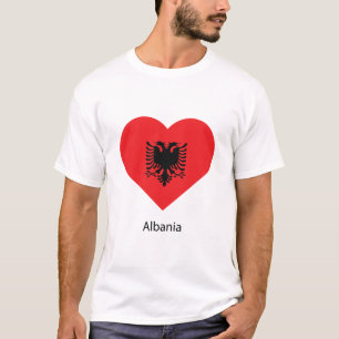T-shirt Amour Albanie