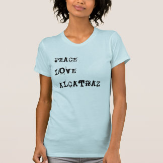 T-shirt Amour Alcatraz de paix