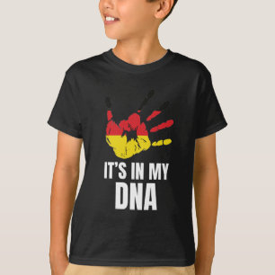 T-shirt Amour Allemagne Fierté Allemande Dans Mon ADN Fami