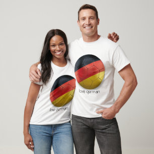 T-shirt amour allemand