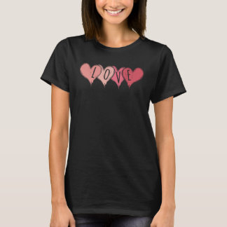 T-shirt AMOUR amour coeur mignon message d'amour coeur jol