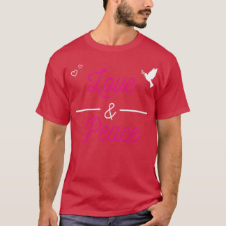 T-shirt Amour amp Paix