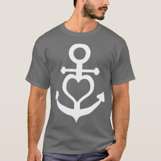 T-shirt Amour Ancre amoureux couple couples cadeaux mariti