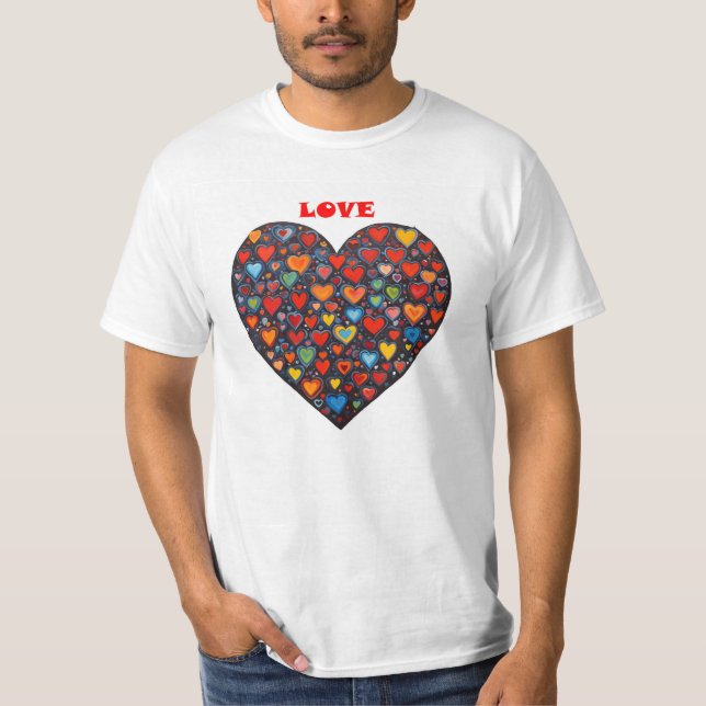 T-shirt Amour - Anglais (Devant)