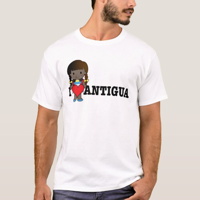 T-shirt Amour Antigua (Devant)