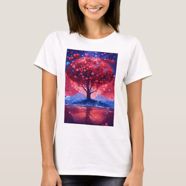 T-shirt Amour Arbre (Devant)