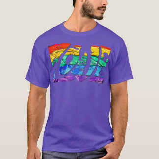 T-shirt Amour arc-en-ciel
