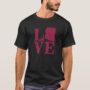 T-shirt Amour Arizona Vintage AZ Home Pride