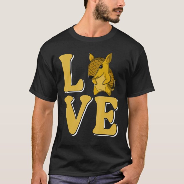 T-shirt Amour Armadillo (Devant)