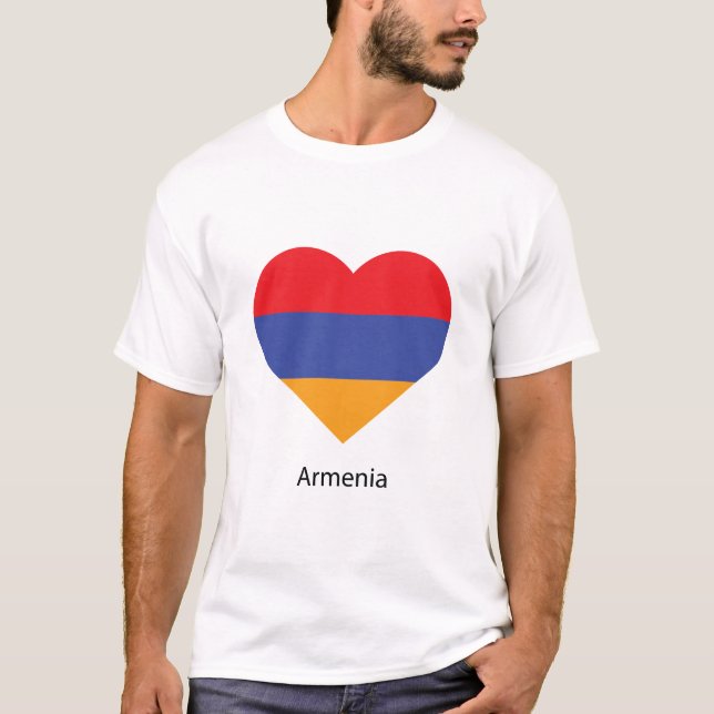 T-shirt Amour Arménie (Devant)