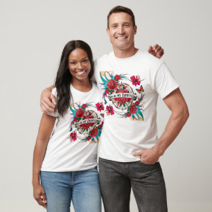 T-shirt Amour audacieux : "Vous êtes mon tout" Tee