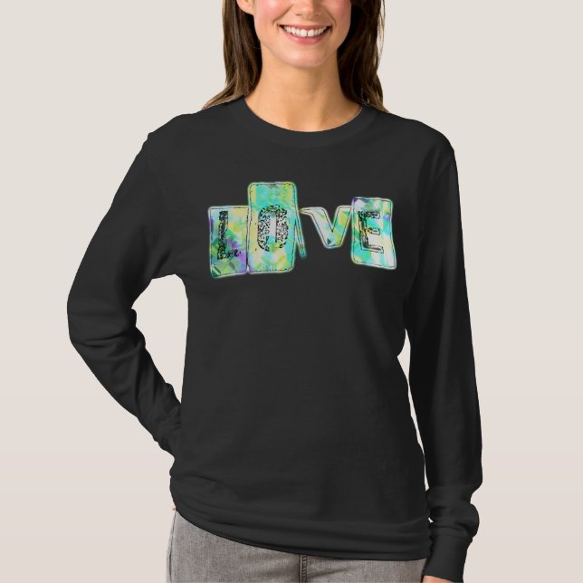 T-shirt Amour avec Compassion Baseball (Devant)