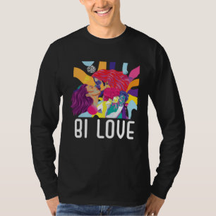 T-shirt Amour Bi Marche de la fierté de la bisexualité arc