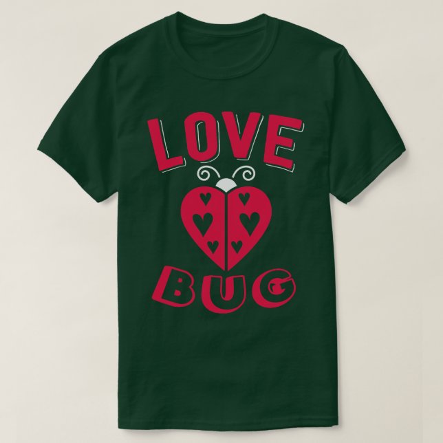 T-shirt Amour Bug 1 (Design devant)