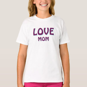 T-SHIRT AMOUR CADEAU SIMPLE FEMMES PETITE AMIE AMIE