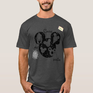 T-shirt AMOUR CANDY, ALIMENTATION DOUCE Longues Manches