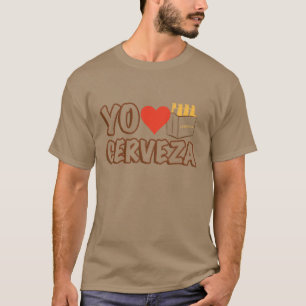 T-shirt Amour Cerveza de Yo