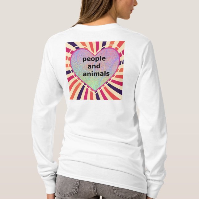 T-shirt amour chacun (Dos)